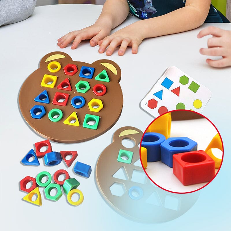 Pedagogiskt Byggleksak för Barn | Kreativt och Säkert Lärande från 3 År