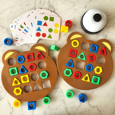 Pedagogiskt Formpussel för Barn – Kreativt & Lärorikt Leksak | Playwise Constructa