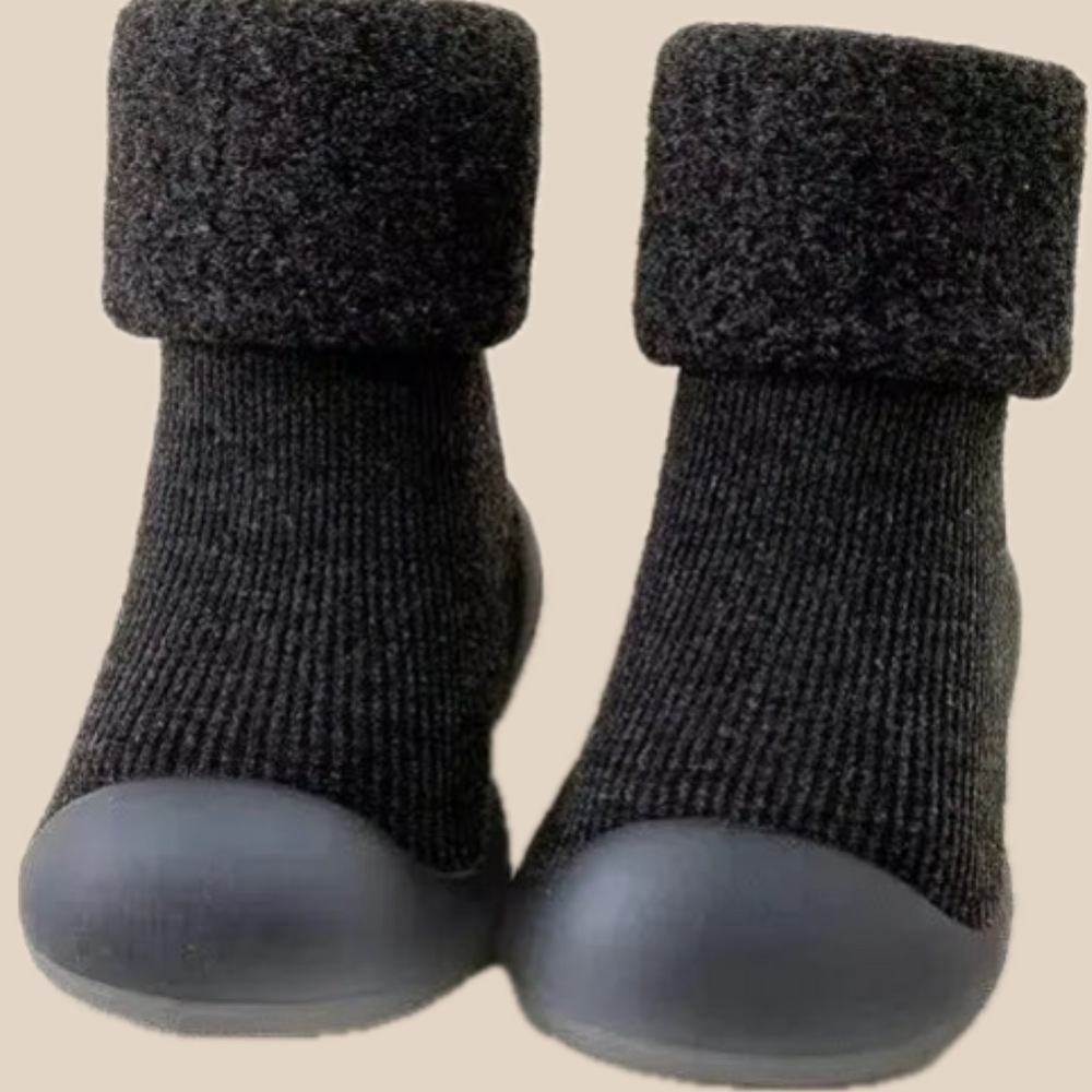 Halkfri Sko – Libre Unisex, Svart/Blå/Brun/Gul/Grön/Rosa, Bomull, Storlek 18–27