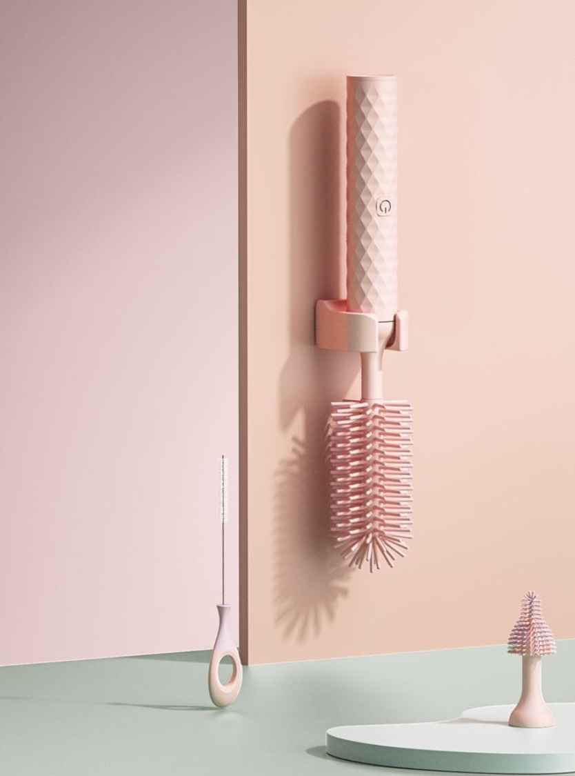 CleanEase Elektrisk Flaskborste – Supersnabb & Hygienisk Flaskrengöring!