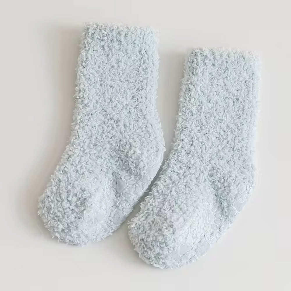 Varma Babysockor Fleece | CozySteps Sockor för Bebisar | Mjuka Vintersockor Barn