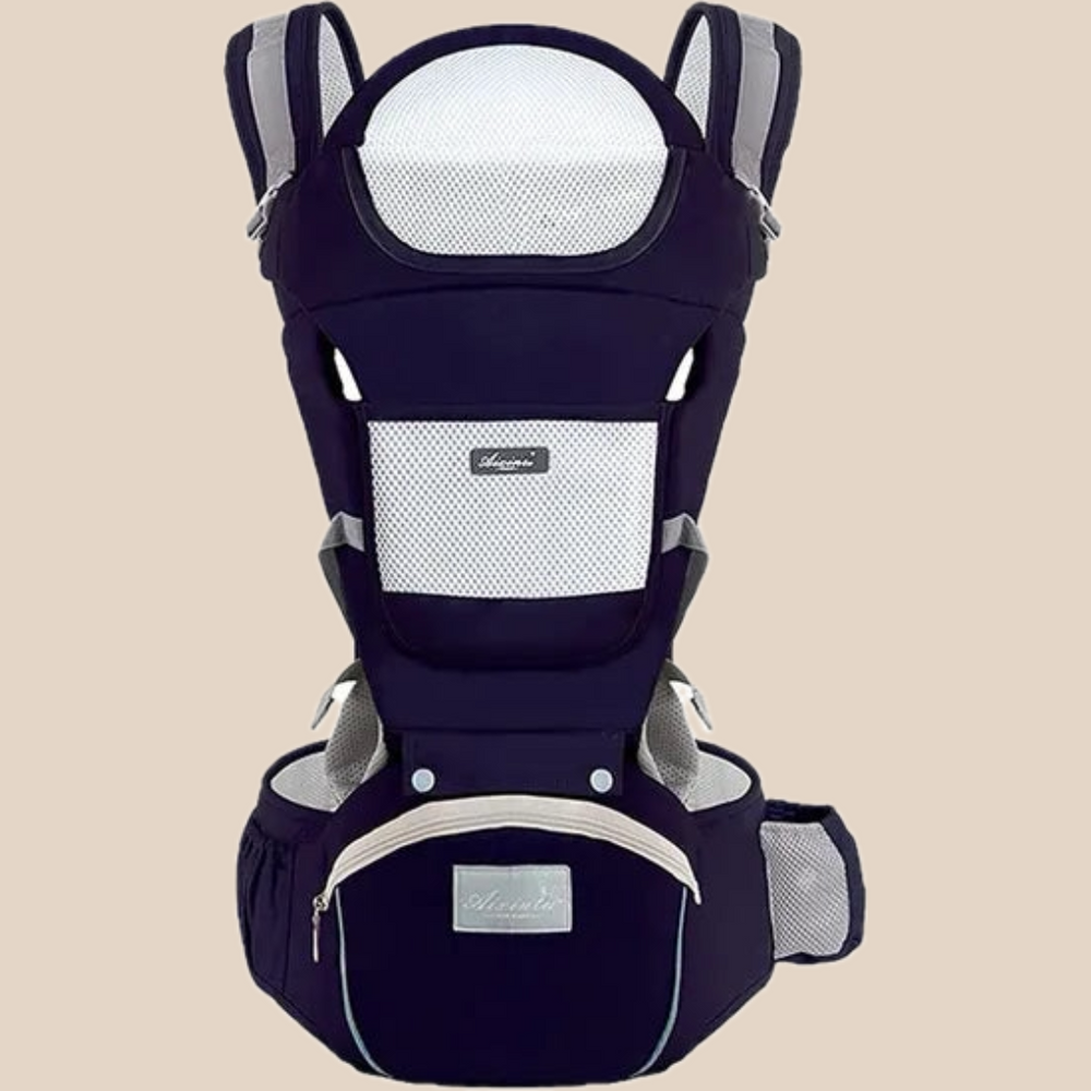 Babybärsele 6-i-1 – Ergonomisk & Justerbar med höftsits