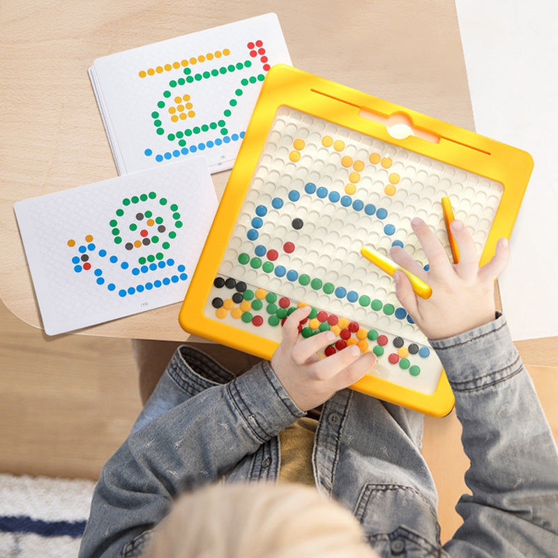 CreativBoard Magnetiskt Ritbord för Barn – Pedagogisk Leksak för Kreativitet och Färdigheter, 4–6 År