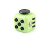 Fidget cube med 6 taktila sidor – tysta klickknappar, stålkula, fickformat | fidgetkub