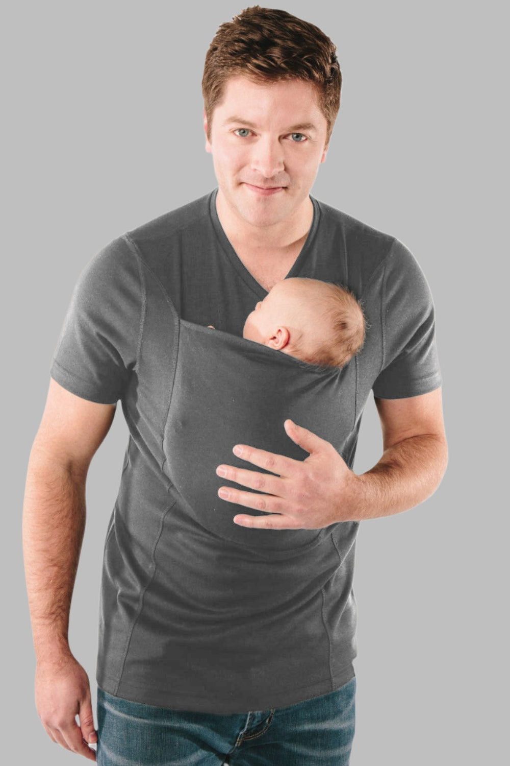 Ergonomisk bärtröja för baby, bekväm och andningsbar