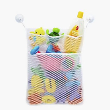 Badleksaksnät – Starkt & Mögelfritt – Med Sugkoppar – Stor Storlek – Perfekt för Barn & Badrum