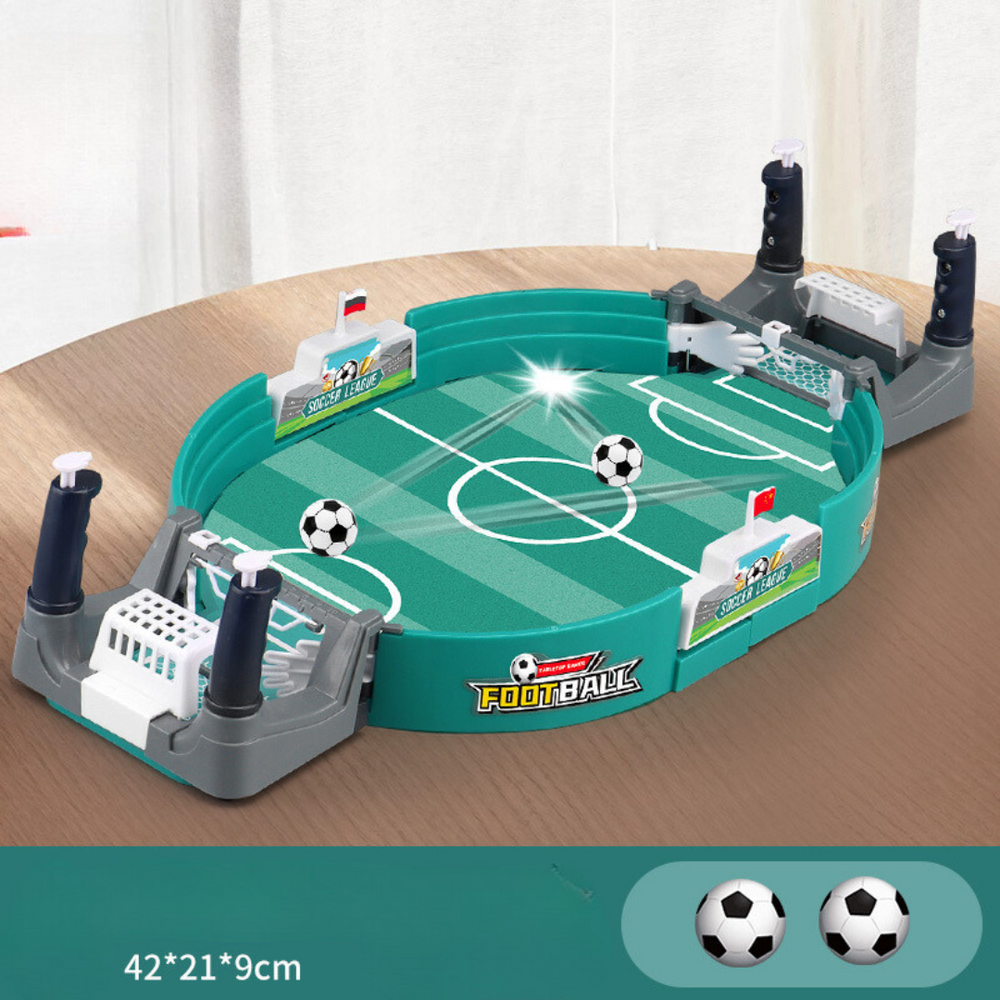 Mini Bordfotboll för Barn & Vuxna – Kompakt, Hållbar & Perfekt för 2 Spelare