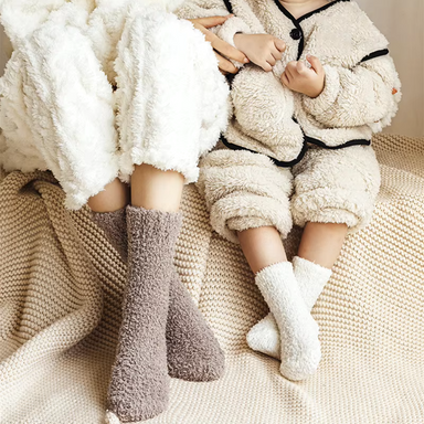 Varma Babysockor Fleece | CozySteps Sockor för Bebisar | Mjuka Vintersockor Barn