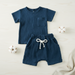 Baby Sommar Outfit – Luftigt 2-Delars Klädesset | 3 mån – 3 år