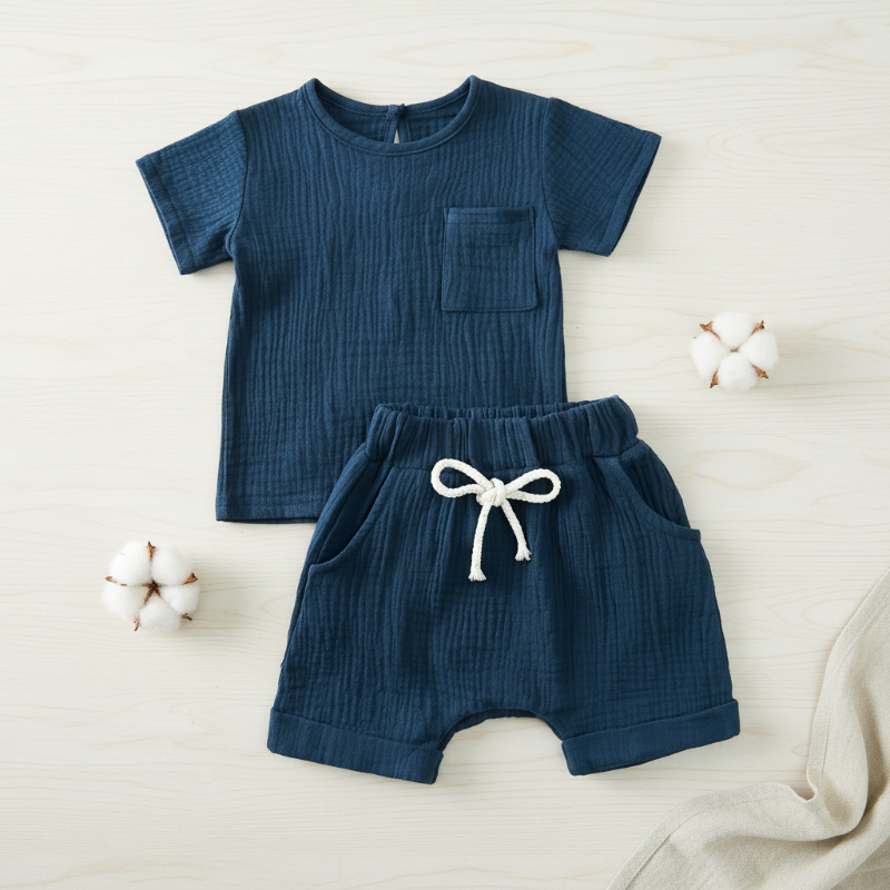 Baby Sommar Outfit – Luftigt 2-Delars Klädesset | 3 mån – 3 år