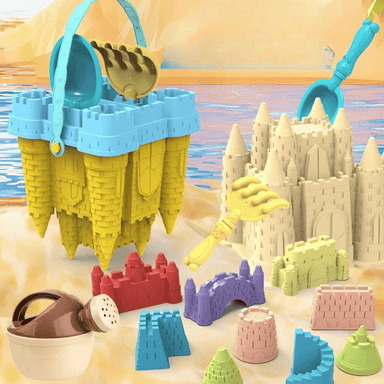 Sandkakset för Barn – SandyCastle Set™ – Kreativt Lekäventyr för Strand och Sandlåda
