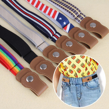 StretchFit Elastiskt Barnbälte – Bekvämt & Justerbart för Aktiva Barn | Inga Spännen, Perfekt Passform