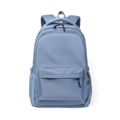 Laptopryggsäck för skolan med framficka och sidofickor – nylon, lättviktig, justerbar | skolväska