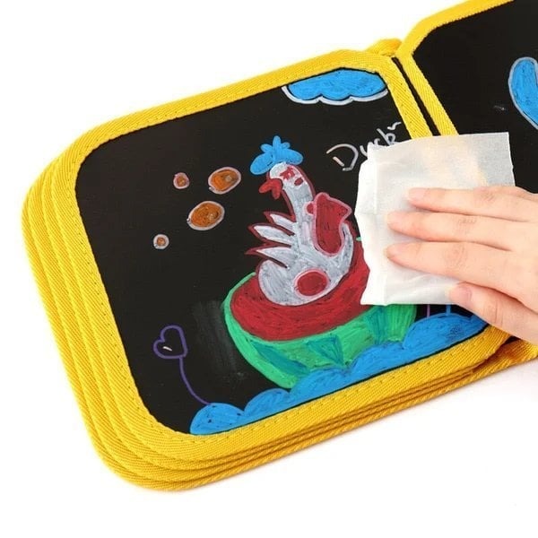 Kreativ Ritmatta för Barn – Återanvändbar och Pedagogisk Lek, Perfekt Present för Barn från 3 År