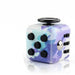 Fidget cube med 6 taktila sidor – tysta klickknappar, stålkula, fickformat | fidgetkub