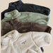 Teddy fleeceväst – FluffyNest Flickor, Beige/Grön/Grå/Brun, Bomull, Storlek 0–6 månader