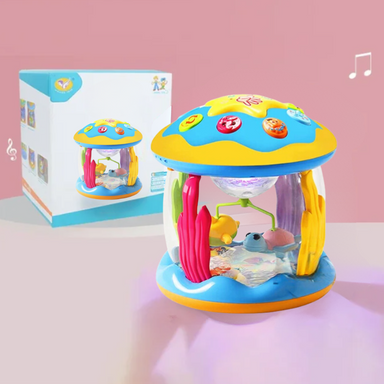 Musikalisk Karusell Baby – Ljus & Ljud Sensorisk Babyleksak