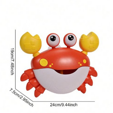 Bubbelkrabba badleksak – Rolig & säker bubbelmaskin för barn 3–6 år