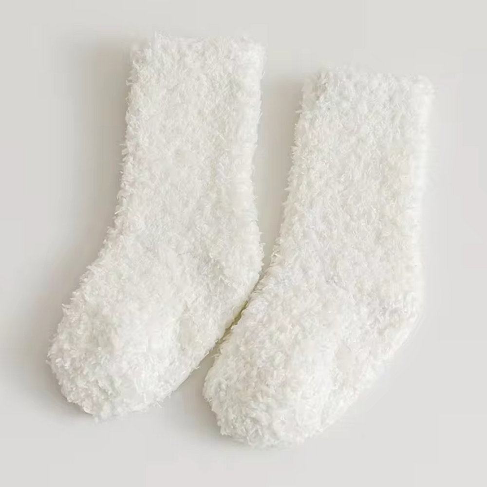 Varma Babysockor Fleece | CozySteps Sockor för Bebisar | Mjuka Vintersockor Barn