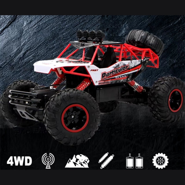 RC-lastbil 4WD – Terränggående radiostyrd bil med dubbla motorer