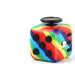 Fidget cube med 6 taktila sidor – tysta klickknappar, stålkula, fickformat | fidgetkub