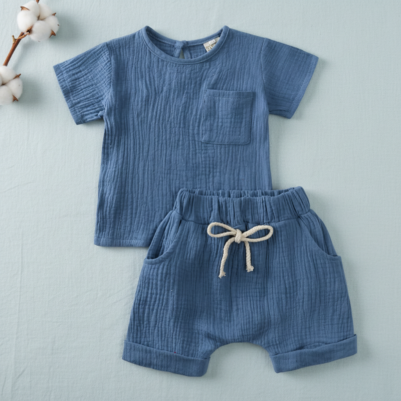 Baby Sommar Outfit – Luftigt 2-Delars Klädesset | 3 mån – 3 år
