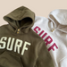 Hoodie – WaveRider Unisex, Grön/Röd/Grå, Bomull, Storlek 0–6 år
