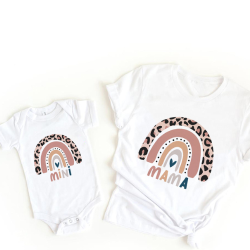 Mamma & Dotter Matchande Set – Tröja & Sparkdräkt