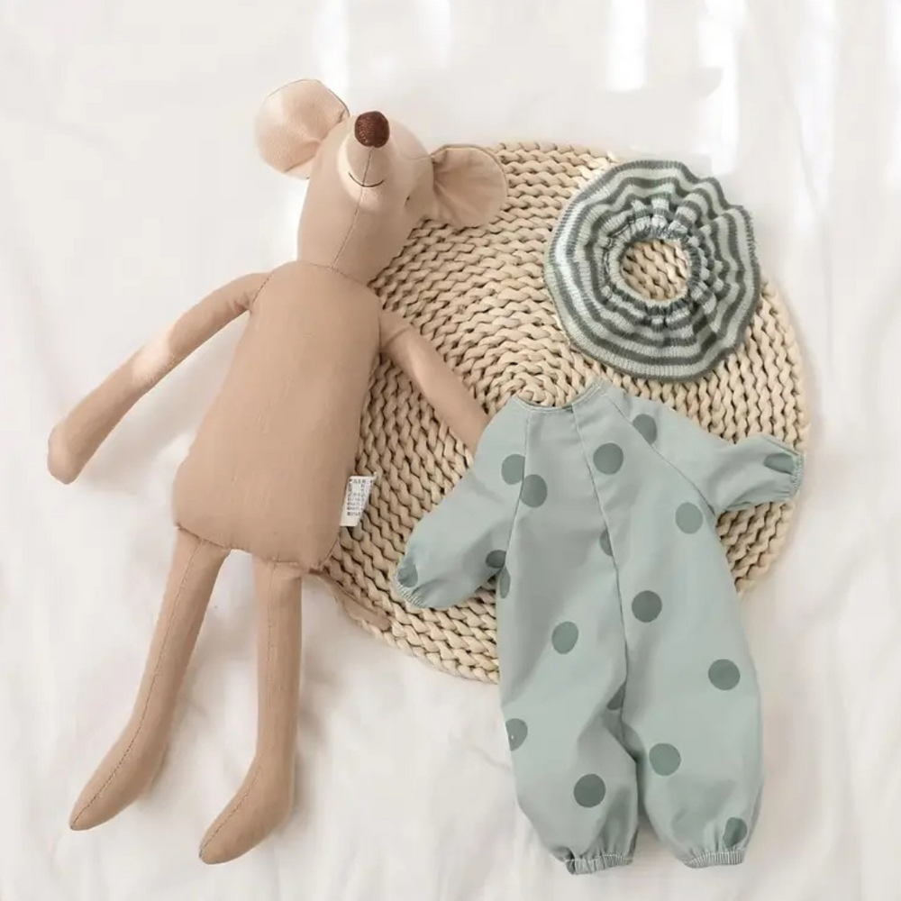 Mjuk Babymus Gosedjur – Perfekt Gåva för Bebisar och Småbarn