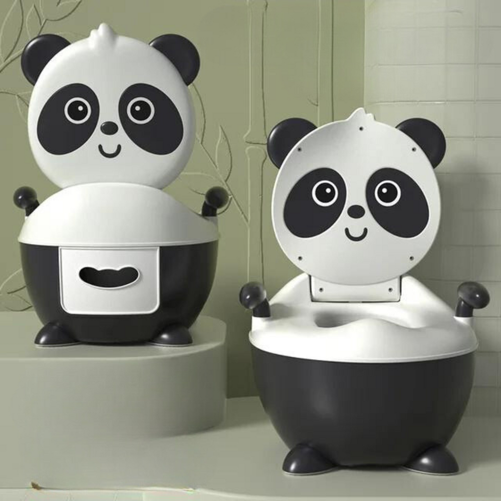 Barn Potta Panda – Bekväm Potträning för Småbarn | Hård eller Mjuk Sits