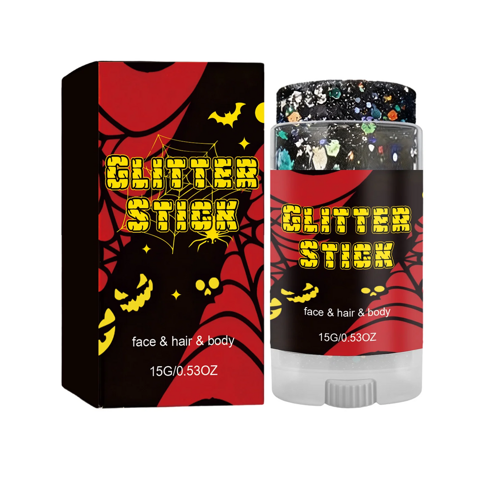 Glitterstick för ansikte, hår och kropp – vridbar, 15 g, från 3 år | festglitter