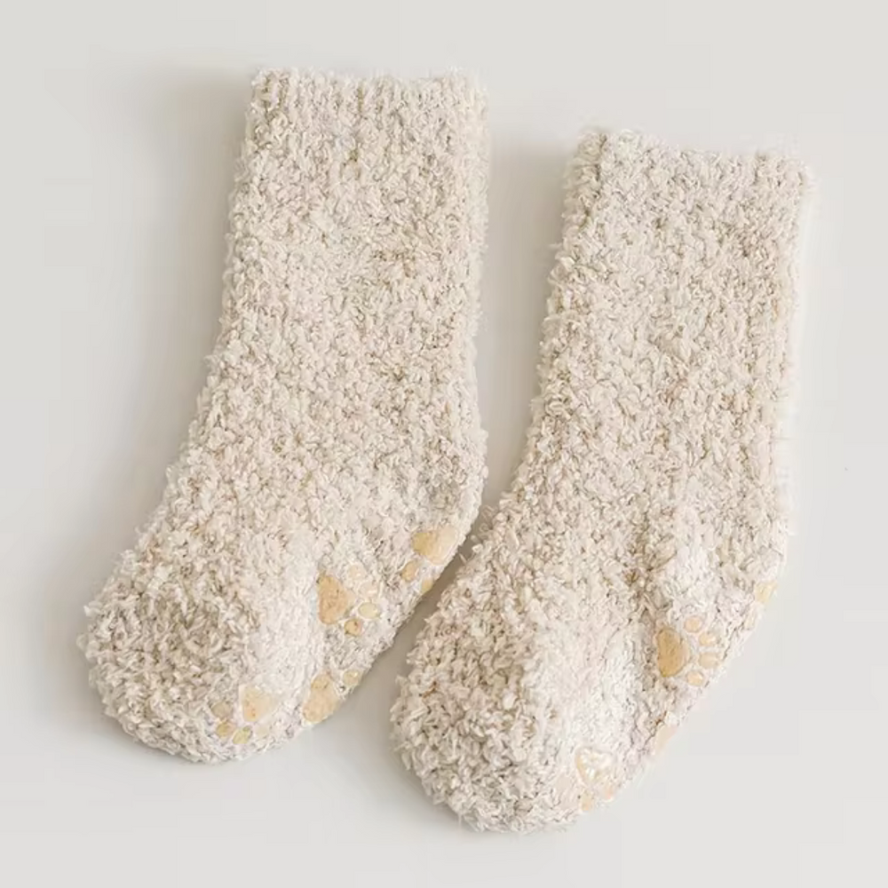 Varma Babysockor Fleece | CozySteps Sockor för Bebisar | Mjuka Vintersockor Barn