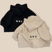 Vindjacka med huva – Conakry Unisex, Beige/Svart, Polyester, Storlek 2–6 år