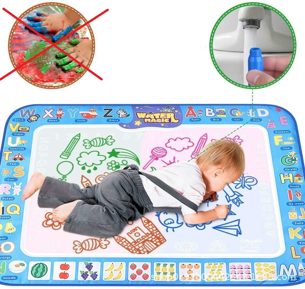 Water Magic Ritmatta för Barn – Kladdfri Kreativ Lek med Vattenpenna