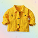 Candy Color Jeansjacka Barn – Lätt Denimjacka | 6Mån-7år