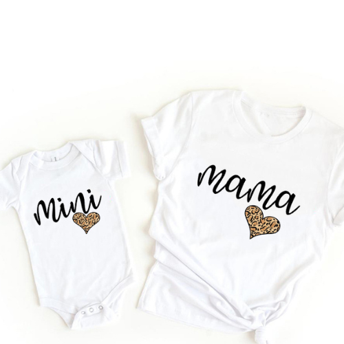 Mamma & Dotter Matchande Set – Tröja & Sparkdräkt