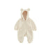 Mjuk Fleece Baby Onesie med Djurelement – Varm Vinterdräkt för Flickor & Pojkar (0–24 mån)