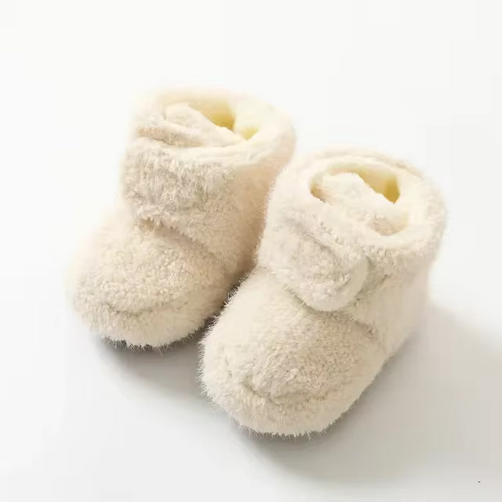 Varma Babyskor i Fleece | CozySteps Tossor för Bebisar | Komfort & Säkerhet