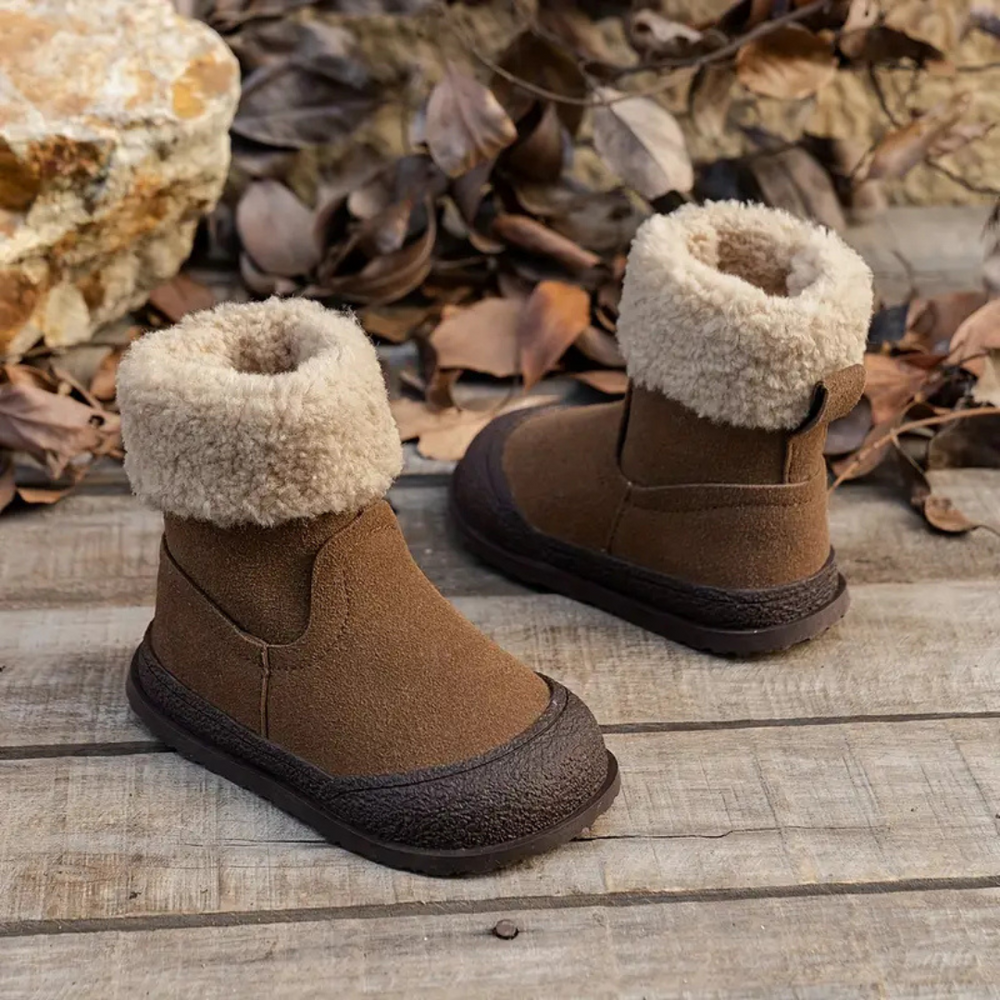 Varma Barnstövlar med Fleecefoder & Halkskydd | NordicSteps WinterGuard Boots