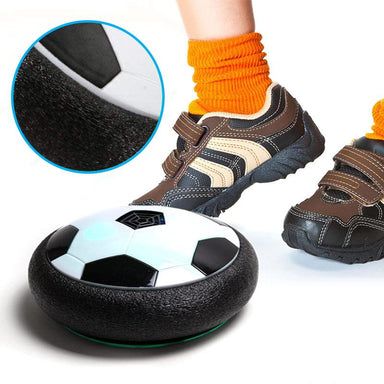 Flytande LED-Fotboll för Inomhusbruk – Säker Lek för Barn | GlowHover 18 cm