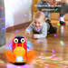 Interaktiv Musiksnigel för Bebisar | CrawlBuddy Kryptränare & Leksak med LED