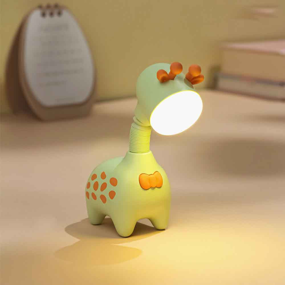 Mjukt silikon-nattlampa för barn | GlowLumi® USB-uppladdningsbar & säker
