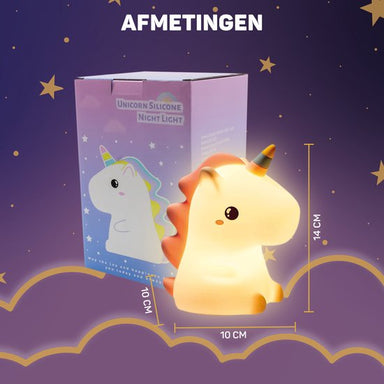 Unicorn Nattlampa för Barn – Magisk Sovvän med USB laddning