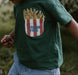 Barn T-shirt French Fries 0–8 år – Mjuk Bomull & Lekfull Slogan | Bekväm & Stilren
