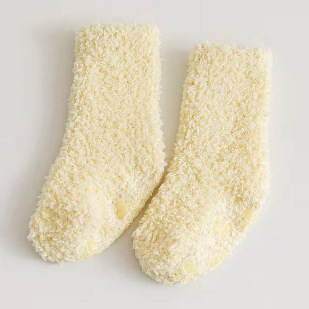 Varma Babysockor Fleece | CozySteps Sockor för Bebisar | Mjuka Vintersockor Barn