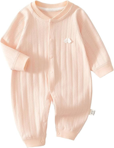 Baby Pyjamas Bomullssovdräkt – Mjuk & Bekväm | 0-18 mån