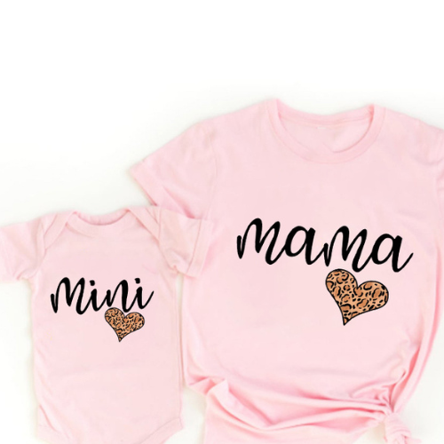Mamma & Dotter Matchande Set – Tröja & Sparkdräkt