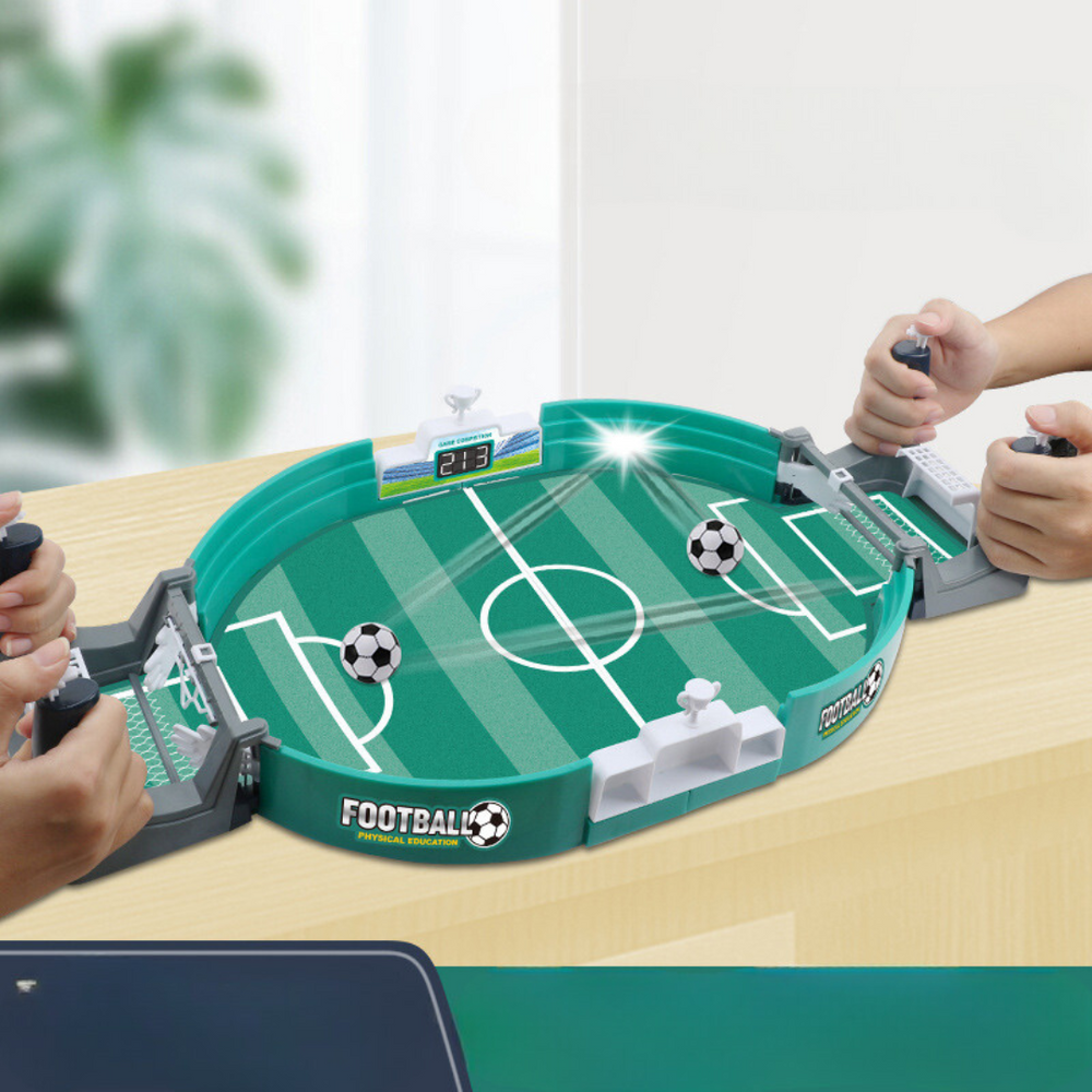 Mini Bordfotboll för Barn & Vuxna – Kompakt, Hållbar & Perfekt för 2 Spelare