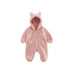 Mjuk Fleece Baby Onesie med Djurelement – Varm Vinterdräkt för Flickor & Pojkar (0–24 mån)