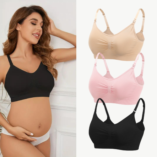 Amnings-BH set i 3-pack, mjukt och andningsbart